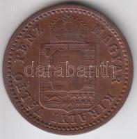 1891KB 1Kr "Fiumei címer" T:2-
Adamo M4.1