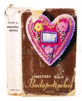 Megyery Ella: Budapesti notesz. Budapest térképével. Budapest, 1937, Dante Könyvkiadó. Puhakötésű, sérült gerinc, elő- és hátlap.