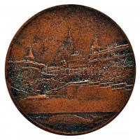 Berán Lajos (1882-1943) 1931. "Budapesti Emlék" Br emlékérem (40mm) T:2,2-