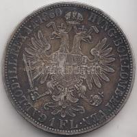 Ausztria 1860A 1Fl Ag "Ferenc József" T:2,2-
Austria 1860A 1 Florin Ag "Franz Joseph&...