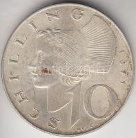 Ausztria 1971. 10Sch Ag T:2- Austria 1971. 10 Schilling Ag C:VF