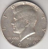 Amerikai Egyesült Államok 1966. 1/2$ Ag "Kennedy" T:2- USA 1966. 1/2 Dollar Ag "Kennedy" C:VF