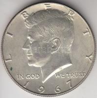 Amerikai Egyesült Államok 1967. 1/2$ Ag "Kennedy" T:2- USA 1967. 1/2 Dollar Ag "Kennedy" C:VF