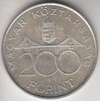 1994. 200Ft Ag "Deák" T:2
Adamo F13.1