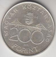 1994. 200Ft Ag "Deák" T:2
Adamo F13.1