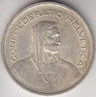 Svájc 1954B 5Fr Ag T:2,2-
Switzerland 1954B 5 Francs Ag C:aXF