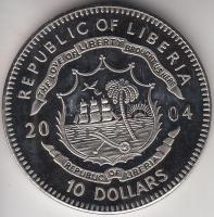 Libéria 2004. 10$ "Szabadság pillanatai-Pinochet-rezsim vége 1989" multicolor T:PP
Liberia...