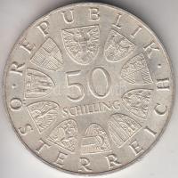 Ausztria 1965. 50Sch Ag "Bécsi Egyetem" T:2- Austria 1965. 50 Schilling Ag "Vienna Univertsity" C:VF