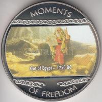 Libéria 2004. 10$ "Szabadság pillanatai-A Makkabeusok felkelése i.e. 167." multicolor T:PP Liberia 2004. 10 Dollars "Moments of Freedom-The Revolt of the Maccabees 167 BC." multicolor C:PP