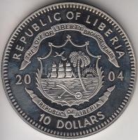 Libéria 2004. 10$ "Szabadság pillanatai-Rákóczi szabadságharc 1703." multicolor T:PP
Liber...