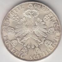 Ausztria 1959. 50Sch Ag "Tiroli szabadság-Andreas Hofer" T:2,2- Austria 1959. 50 Schilling Ag "150th Anniversary-Liberation of Tirol" C:XF,VF