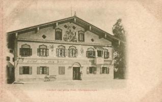 Oberammergau, Gasthof zur alten Post / Hotel