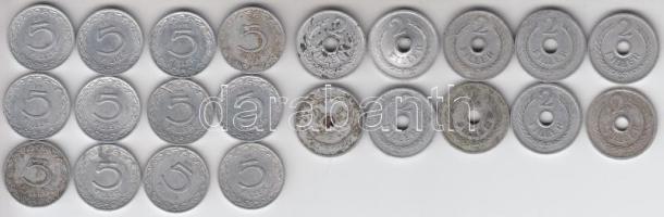 1950-1957. 2f (10x) + 1951-1965. 5f (12x) T:2-3 Adamo F1.1, F2, 2.1