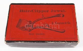 Antik S. Pearson & Co. hajvágó készlet