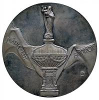 Szabó Géza (1939-) 1992. "A Soproni Vízmű 100 éves / Mária-Kút" Ag emlékérem (36.5g/0.925)...