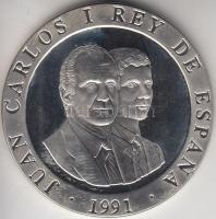 Spanyolország 1991. 2000P Ag "Olimpia-tenisz" T:PP Spain 1991. 2000 Pesetas Ag "Olympics - tennis" C:PP