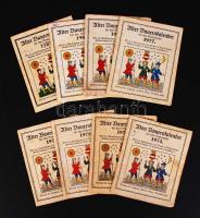 1970-1981 Graz, Német nyelvű parasztkalendárium (Bauerkalender).