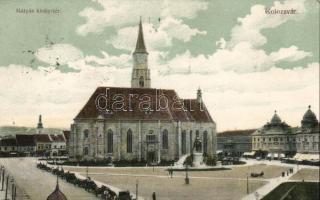 Kolozsvár Mátyás király tér / square (EK)