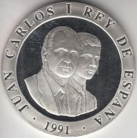 Spanyolország 1991. 2000P Ag "Olimpia-zászló, fáklya" T:PP
Spain 1991. 2000 Pesetas Ag &qu...
