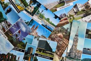 71 db magyar városképes lap az 1950-1970-es évekből