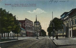 Belgrade, Belgrad; Milán király út / street, Konak (EB)