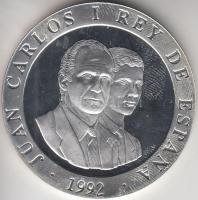 Spanyolország 1992. 2000P Ag "Olimpia-kötélhúzás" T:PP Spain 1992. 2000 Pesetas Ag "Olympics - tug of war" C:PP