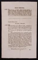 1826 A Magyar Királyság egész területére kiterjedő latin és magyar nyelvű körözési leírások, 11 p.