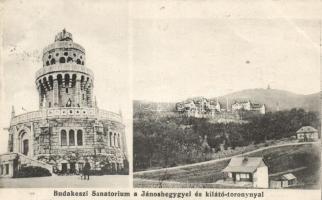 Budapest XII. János-hegyi kilátó, Erzsébet szanatórium