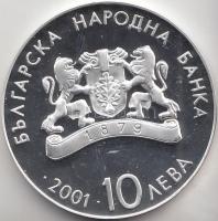 Bulgária 2001. 10L Ag "Téli Olimpia 2002" T:PP 25000db!
Bulgaria 2001. 10 Leva Ag "Wi...