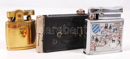 Különféle modern öngyújtók, összesen:8 db