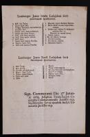1762-1763 Ellopott tárgyakról összeállított lista magyar és latin nyelven, vízjeles papíron, 4 p.