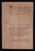 1807 I. Ferenc (1792-1806) pénzügyi rendelkezése a Márjásokkal és Hetesekkel kapcsolatban, vízjeles papíron, 4p.