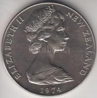 Új-Zéland 1974. 1$ "Közösségi Játékok" T:1 New Zealand 1974. 1 Dollar "Commonwealth Games" C:UNC