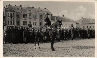 Léva, bevonulás / entry of the Hungarian troops