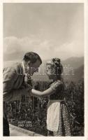Adolf Hitler with girl, propaganda
