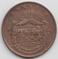Románia 1867. 10B Cu T:3
Romania 1867. 10 Bani Cu C:F