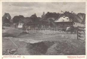 Jákótelke reprint postcard (EK)