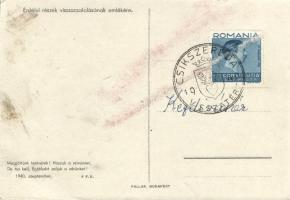 Hungarian irredenta, Transylvania with the Holy Crown of Hungary, So.Stpl (fa)