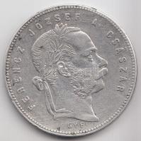1868GYF 1Ft Ag "Angyalos Címer" T:2-/3
Adamo M15