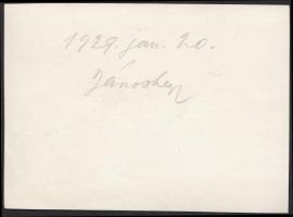 1929 Kinszki Imre (1901-1945): Jánoshegy, vintage fotó, jelzetlen, a szerző hagyatékából, a szerző k...