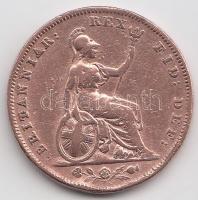 Nagy-Britannia 1834. 1/2p "IV. György" T:3 Great Britain 1834. 1/2 penny "William IV" C:F