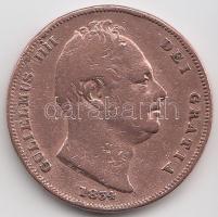 Nagy-Britannia 1834. 1/2p "IV. György" T:3
Great Britain 1834. 1/2 penny "William IV&...