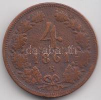 1861B 4Kr Cu T:2-/3 Adamo M7