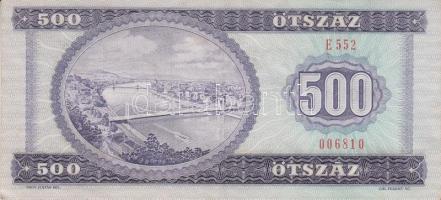 1990. 500Ft (2x) egymásutáni sorszámmal T:III