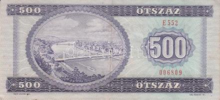 1990. 500Ft (2x) egymásutáni sorszámmal T:III