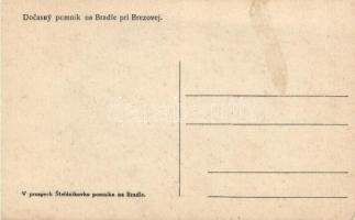 Berezó, Brezová pod Bradlom; temporary Stefanik monument