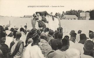 West Africa, reading the Koran