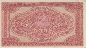 1920. 2K (3x) egymásutáni sorszámmal T:I-,II (hajtatlanok)