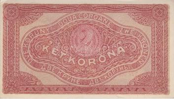 1920. 2K (3x) egymásutáni sorszámmal T:I-,II (hajtatlanok)