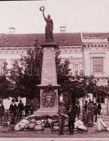 1898 Versec szabadságharcos emlékmű fotó / 1898 Versec monument of the 1848/49 freedom-fight 13x16 c...